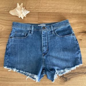 Vintage Lee cutoff shorts Mom Jeans High Waist Classic Fit